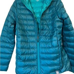 REI Coop down jacket, jade sz medium. Like new 🆕